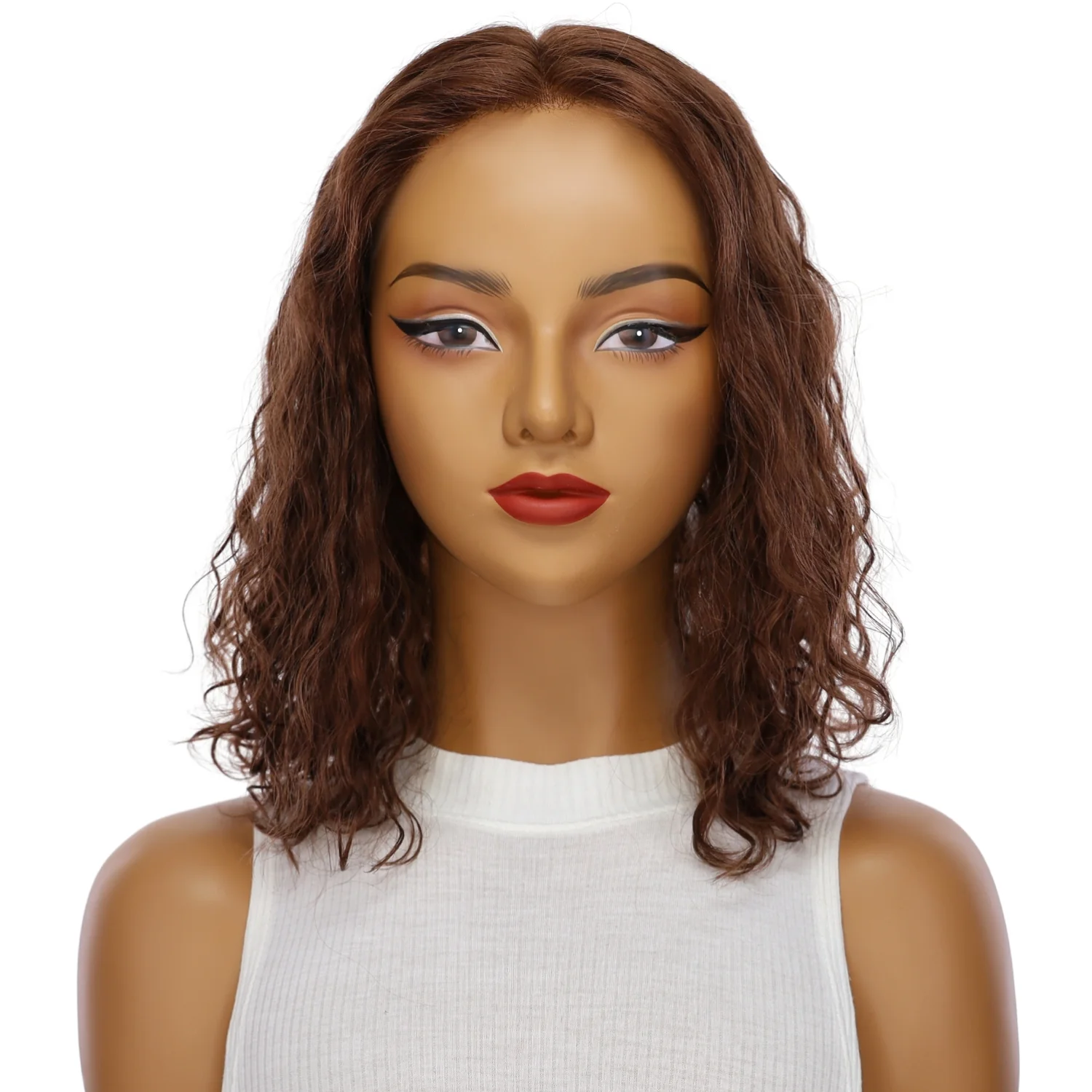 16" Divine Lace Top Topper Auburn Wavy - Image 2