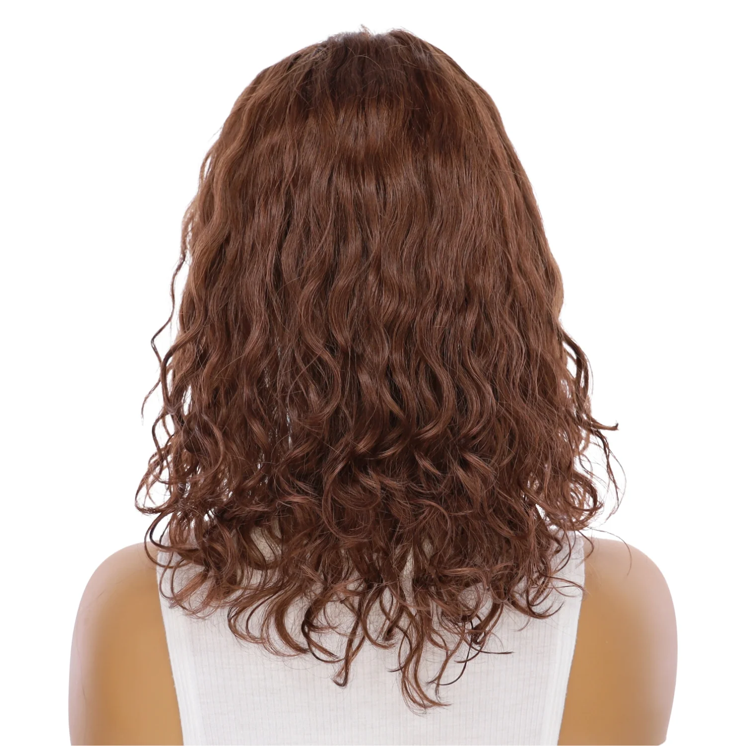 16" Divine Lace Top Topper Auburn Wavy - Image 3